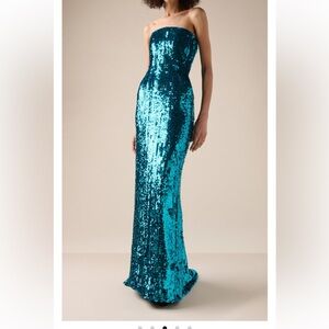 Balenciaga Hourglass Sequined Gown